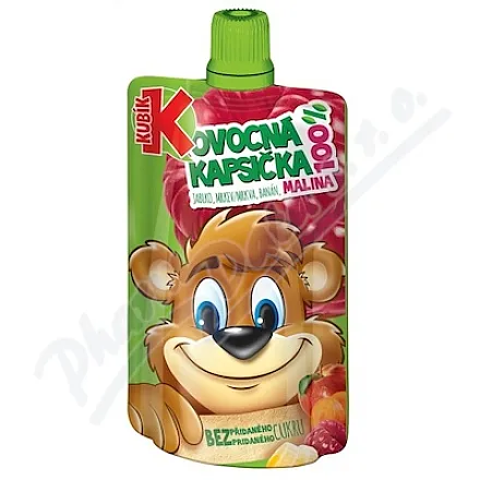 KUBIK 100% kapsułki owocowe malina-jabłko-marchew-banan 100g