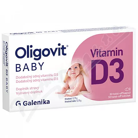 Oligovit Baby Vitamin D3 tob.30 Galenika