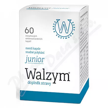 Walzym Junior enzymové kapsle cps.60