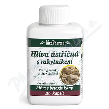 MedPharma Boczniak ostrygowaty z rokitnikiem cps.107