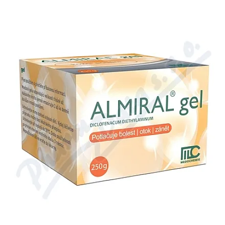 Almiral 10mg/g gel 250g