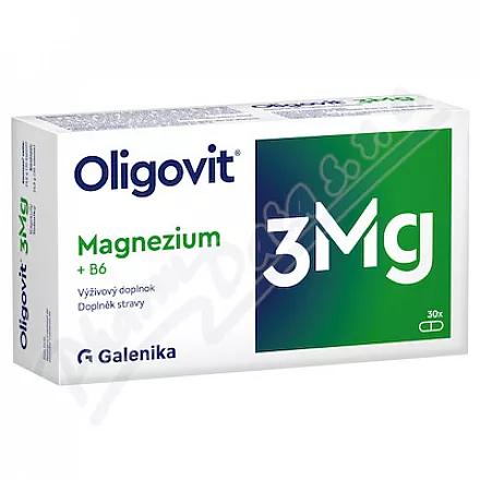 Oligovit 3Mg Magnezium B6 tob.30 Galenika