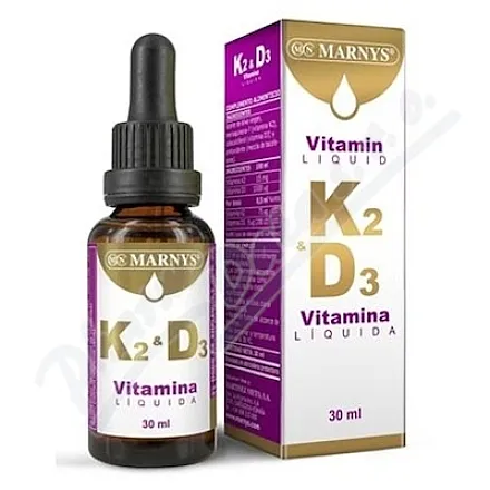 MARNYS Witamina K2 D3 w płynie 30ml