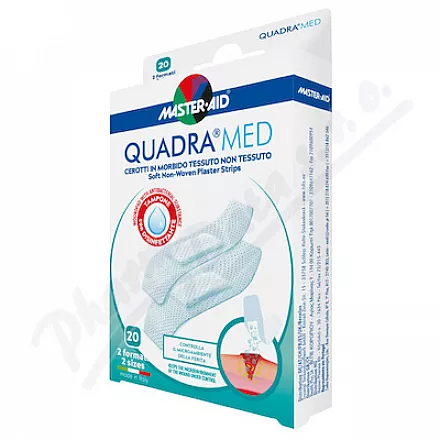QUADRA MED Plastry miękkie 20szt 2 rozmiary