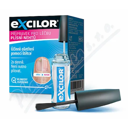 Excilor przeciw grzybicy paznokci 3,3 ml