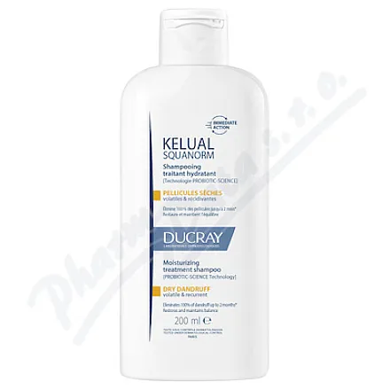 DUCRAY Kelual Squanorm Šampon hyd.suché lupy 200ml