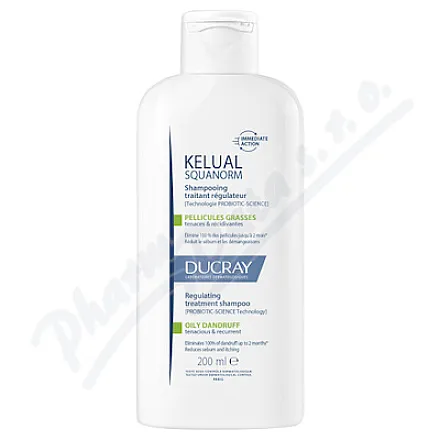 DUCRAY Kelual Squanorm Szampon łupież tłusty 200ml
