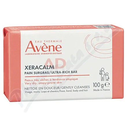 AVENE XeraCalm A.D Ultra odżywcza kostka myjąca 100g