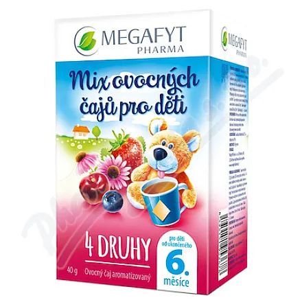 Megafyt Mix herbatek owocowych dla dzieci 4x5x2g