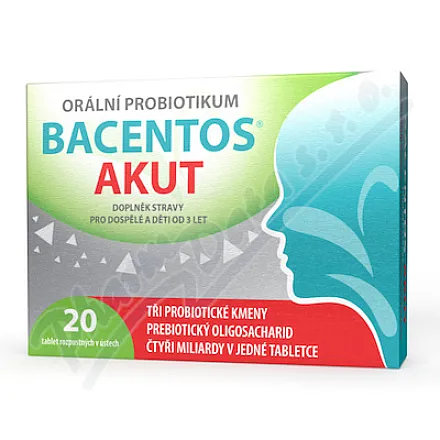 BACENTOS AKUT probiotyk doustny tbl.20