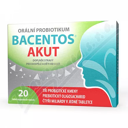 BACENTOS AKUT probiotyk doustny tbl.20
