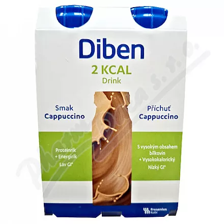 DIBEN 2 KCAL DRINK PŘÍCHUŤ CAPPUCCINO