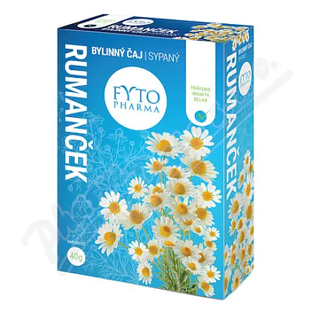 Herbata ziołowa z rumianku, sypana, 40 g, Fytopharma