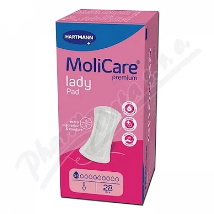 VLOŽKY ABSORPČNÍ MOLICARE LADY 0,5 KAPKY