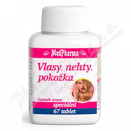 Medpharma Włosy paznokcie skóra tbl.67