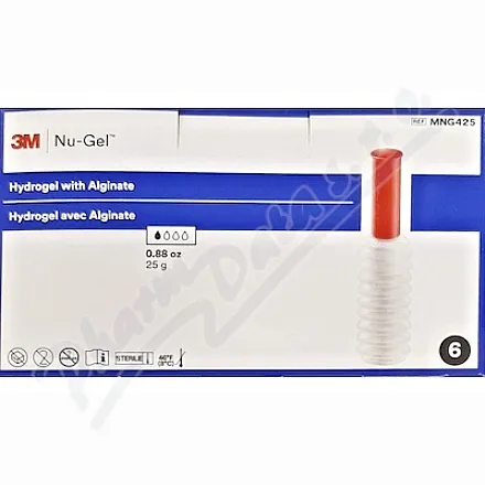 Nu-Gel 3M hydrogelový obvaz s alginátem 6ks