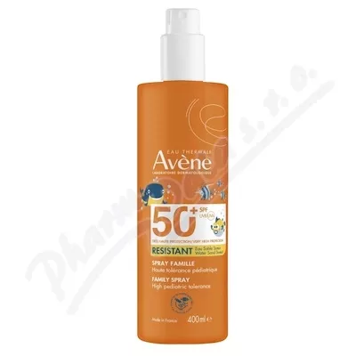 AVENE Sprej pro celou rodinu SPF50+ 400ml - avene kosmetika,avene,avena,avene cicalfate,avene physiolift,