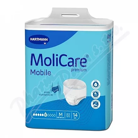 KALHOTKY NAVLÉKACÍ MOLICARE MOBILE 6 KAPEK M
