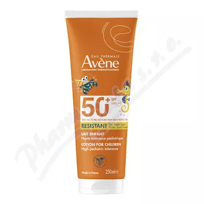 AVENE Sun Mléko pro děti SPF50+ 250ml - avene kosmetika,avene,avena,avene cicalfate,avene physiolift,