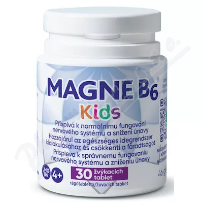 MAGNE B6 Kids 30 žvýkacích tablet