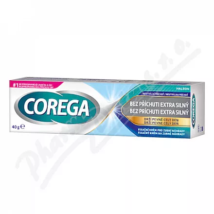 Corega Bezsmakowy Extra Mocny Krem Utrwalający 40g