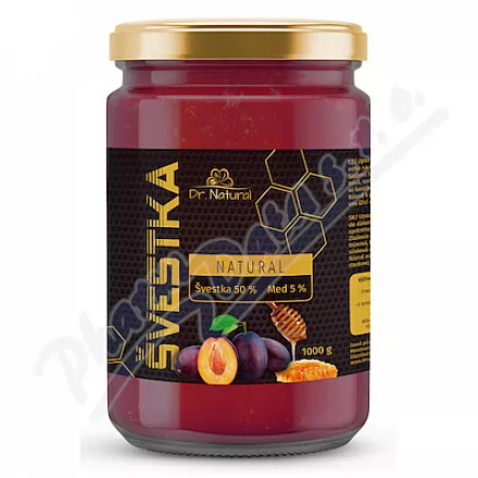 Dr.Natural ŠVESTKA+Med natural 1000g
