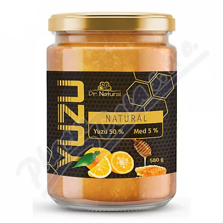 Dr.Natural YUZU Med naturalny 580g