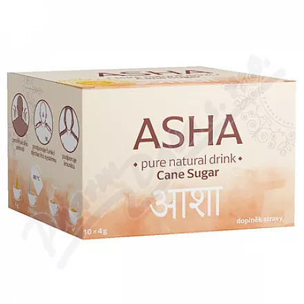 ASHA Pure Natural drink s cukrem 10x4g