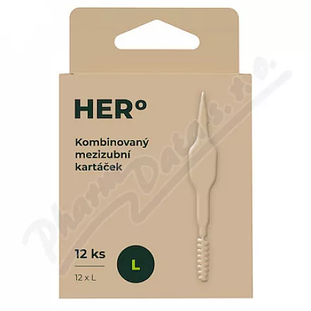 HERBADENT HERo szczoteczka międzyzębowa L 12szt