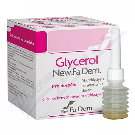 GLYCEROL microclyster dla dorosłych 6x9g
