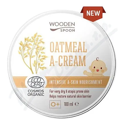 Wooden Spoon Krem łagodzący z płatkami owsianymi BIO 100 ml
