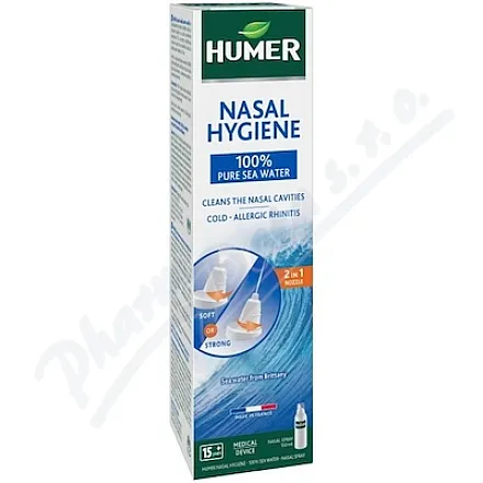 HUMER Hygiena nosu 100% mořská voda pro dosp.150ml