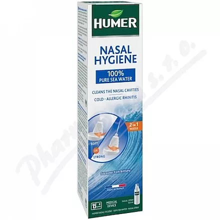 HUMER Hygiena nosu 100% mořská voda pro dosp.150ml