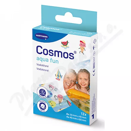 Cosmos aqua fun water patch 2 rozmiary 12szt
