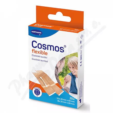 Elastyczny plaster Cosmos 2 rozmiary 20szt