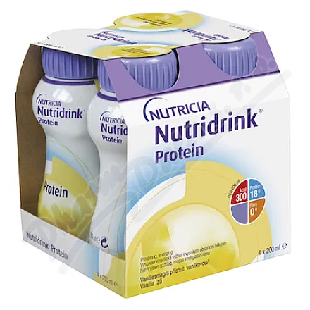 Nutridrink Protein s přích.vanilka 4x200ml