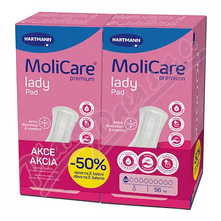 MoliCare Lady Pad ink.pads 0.5caps.duopack 2x28pcs