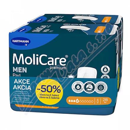 MoliCare Men 4 kapky Duopack 2x14ks