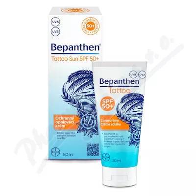 Bepanthen Tattoo Sun opalov.krém SPF50+ 50ml