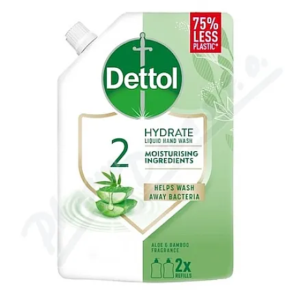 DETTOL Tekuté mýdlo náhr.náplň Aloe a Bambus 500ml