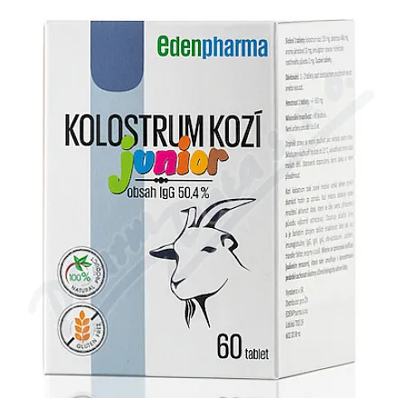 Edenpharma Colostrum kozie Junior tbl.60