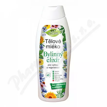 BIO BIONE Bylinný elixír tělové mléko 500ml