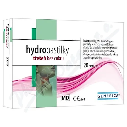 hydropastilky třešeň bez cukru 20ks Generica