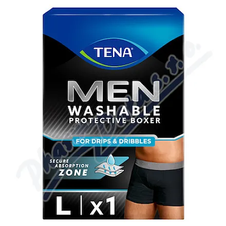 TENA Men Washab.boxer L čer.inkon.boxer.1ks 84949