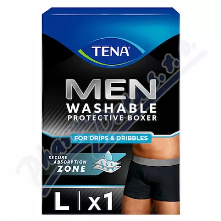 TENA Men Washab.boxer L čer.inkon.boxer.1ks 84949