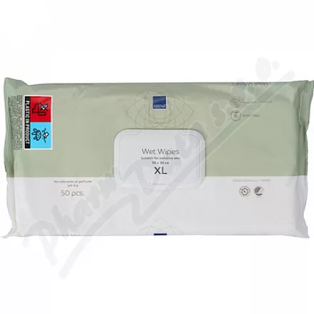 ABENA Wet Wipes vlhč.čist.ubrousky XL 30x30cm 50ks