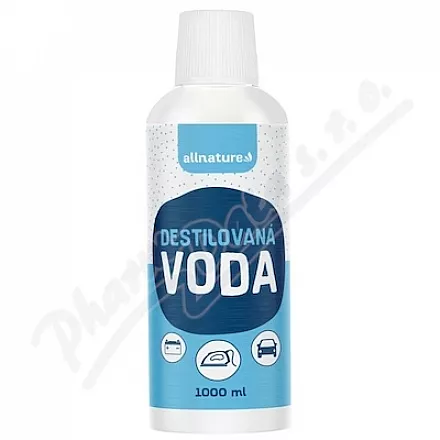 Woda destylowana Allnature 1000ml