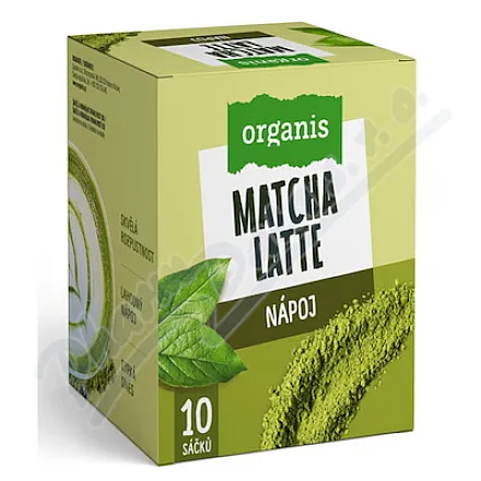 Organis Matcha latte 10x17g