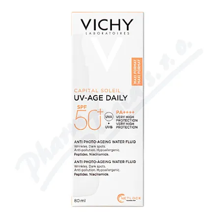 VICHY CAPITAL SOLEIL UV-AGE pielęgnacja na dzień SPF50 80ml