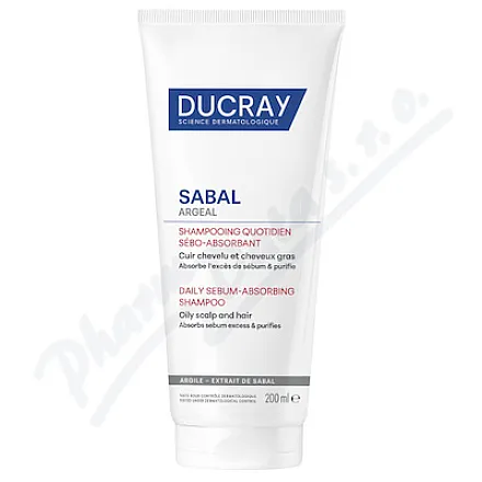 DUCRAY Sabal Argeal Šampon absorbující maz 200ml